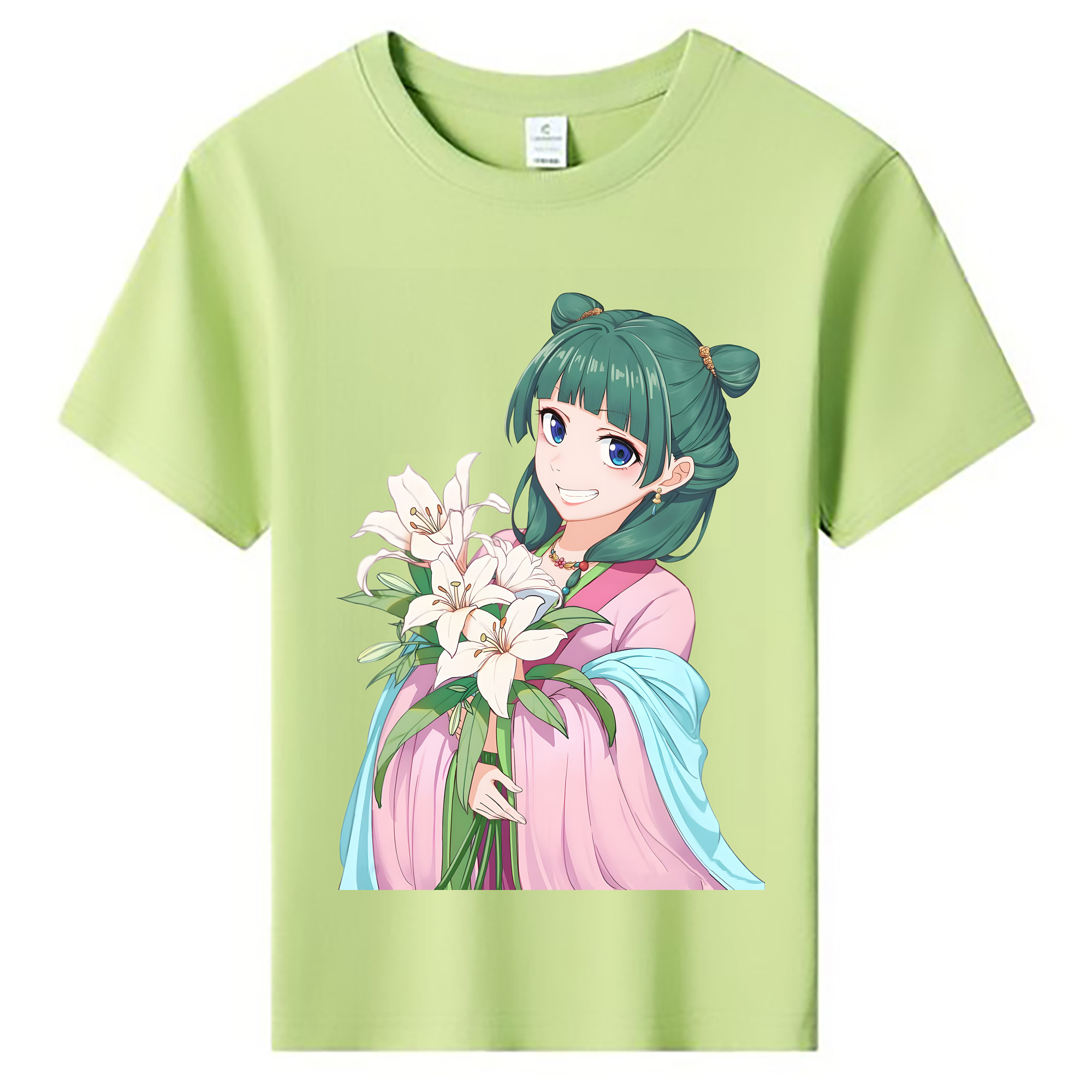 （画像用） 薬屋のひとりごと The Apothecary Diaries 綿100％キッズTシャツ（フロントプリント）